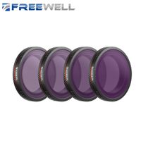 freewell 4 paquetes de filtros ndpl nd8plnd16plnd32pl y filtro nd64pl disenado para adaptarse a tus accesorios de camara dji osmo nano