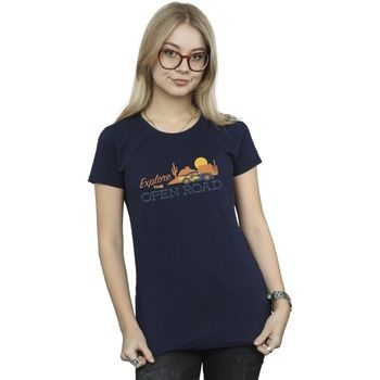 Disney Camiseta Cars Explore The Open Road para mujer