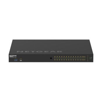 Switch NETGEAR M4250-26G4XF-PoE+ 24x RJ-45 Gigabit, 4x SFP+, 45W PoE+, ARM, Rack 1U