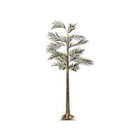 decoracion de exterior en forma de palmera artificial exterior e interior con luces led preinstaladas estilo escandinavo pe 175 cm dorada paljavesi
