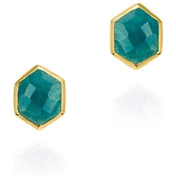 Jorge Revilla Pendientes Pendientes Hexagonal minimalista Atlas para mujer