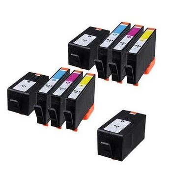 Compatible Multipack HP OfficeJet 6820 e-All-in-One Printer Ink Cartridges (9 Pack) -C2P23AE