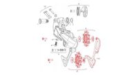sram rear derailleur gx 1x11   force1   rival1 type 2 1 jaula y polea kit long cage