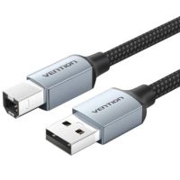 cable usb 20 vention ctt usb-a a usb-b 10 m gris