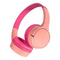 belkin soundform mini auriculares inalambrico diadema llamadasmasica usb tipo c rosa