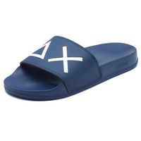 sun68 pantuflas x35102 slippers logo navy para hombre
