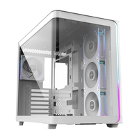 fsp m580-wp plus carcasa midi tower mitx matx blanco argb blanco