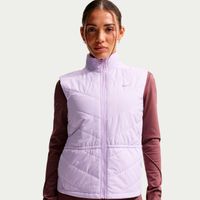 nike swift therma-fit  chalecos para correr mujeres - lila plateado