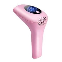 depiladora ipl 8 niveles pantalla lcd con gafas y afeitadora szsmart am001 - rosa