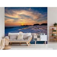 fotomural vinilo anochecer mar turquia 400 x 300 cm