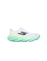 zapatillas skechers skx aero burst mujer white meshlime trim