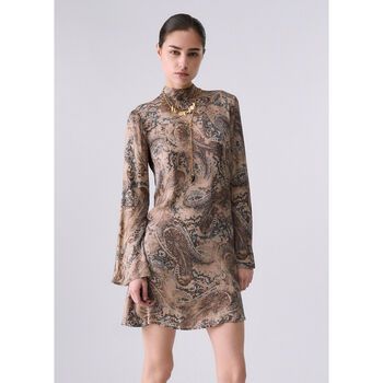 Liu Jo Vestidos Vestido corto en satén estampado para mujer