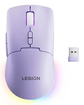 Mouse para juegos inal mbrico RGB Lenovo Legion M220 (rosa)