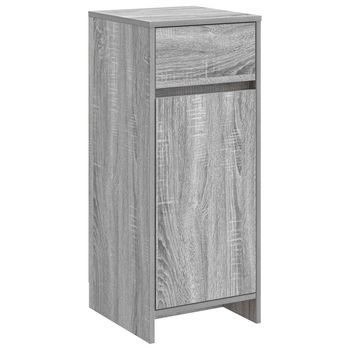 Mueble De Cuarto De Baño Sonoma Gris 35 X 36,5 X 85 Cm Vidaxl