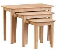 sadie oak nest of 3 tables