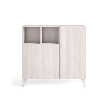 Zapatero melamina blanco 87x90x27 cm