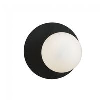 aplique de pared zero negro opal