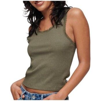 Superdry Camiseta tirantes Vintage Lace para mujer