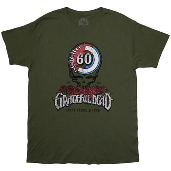 Grateful Dead Camiseta manga larga 60th Roses para mujer