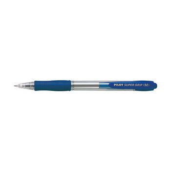Pilot Supergrip Bolígrafo Azul Retráctil (0.4mm)
