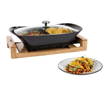 PRINCESS Multi Cook Pure Worktop Cooker - Black, Black