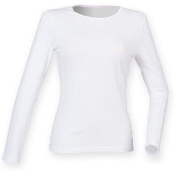 Skinni Fit Camiseta manga larga SK124 para mujer
