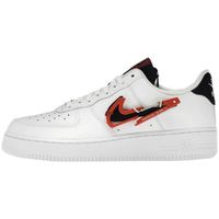 nike zapatillas air force 1 low carabiner swoosh red para mujer