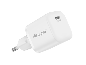 CARGADOR DE PARED QUICK CHARGE PD 1 PUERTO USB-C 20W EQUIP LIFE