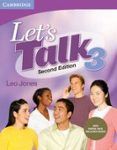 lets talk level 3 students book with digital pack