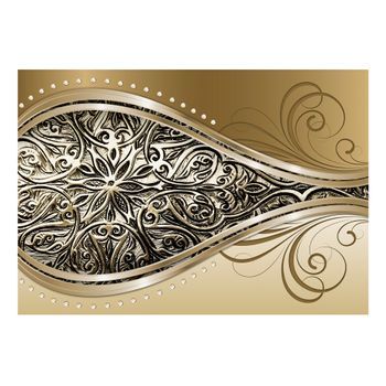 Papel Pintado 3d - Ojo Del Oro (400x280 Cm)