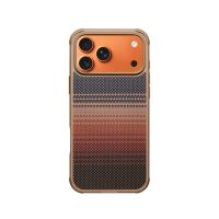 pitaka funda para iphone 17 pro  carcasa de fibra de aramida proguard sunset proteccion resistente y ajuste preciso