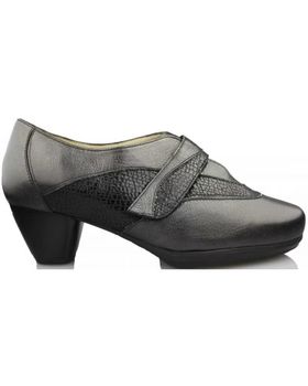 de DRUCKER CALZAPEDIC ZAPATO TACON MUJER COMODO NEGRO