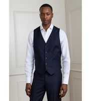 hackett london para hombre hm470553 chaleco de lana marino 4432 clasico