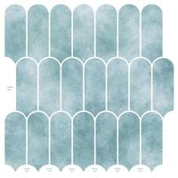 loseta de pluma 50 uds verde 30 x 30 cm poliuretano y pet vidaxl