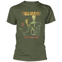 nirvana camiseta manga larga reformant incesticide para hombre