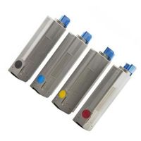 compatible multipack oki c710 printer toner cartridges 4 pack -44318608