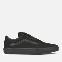 vans old skool trainers - black - uk 3