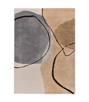 lessia abstracta beige - alfombra moderna