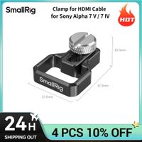 abrazadera smallrig para cable hdmi solo compatible con cages seleccionados de smallrig para camaras sony alpha 7 v  7 iv - 6406