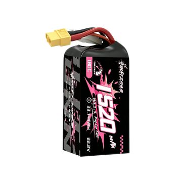 BLITZ Lite 2.0 22.2V 1520mAh 180C 6S LiPo Battery XT60 Plug para drone RC
