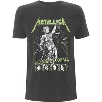 Metallica Camiseta manga larga Justice para mujer