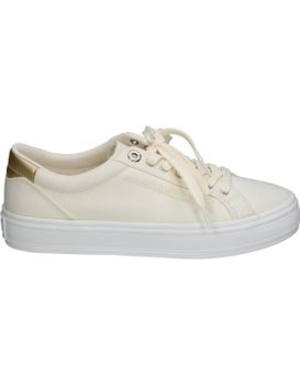 Zapatillas Blancas Tommy Hilfiger Fw0fw07682aef Para Mujer 41