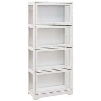 Vitrina coleccionista 59x30x139 cm blanco