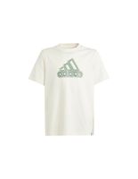 camiseta adidas table growth infantil blanco roto infantil
