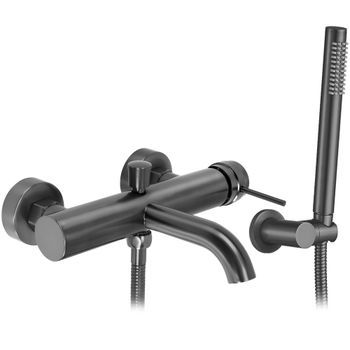 Grifería De Bañera Rea Lungo Grip Titanium