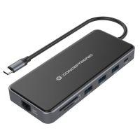 conceptronic docking 12 en 1 usb 32 gen 100w pd multipuerto