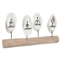 figura mango aluminio 56x8x31 yoga blanco