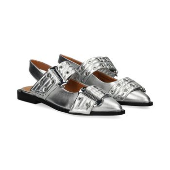 Steve Madden Zapatos Planos Mujer - Plata Talla 37
