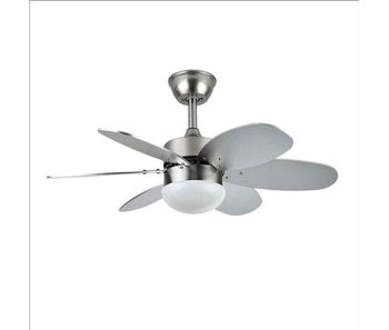 Ventilador de techo metal color niquel serie alves 85cm