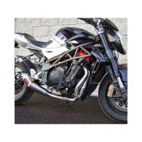 silenciador de escape mv agusta brutale 4c mass cafe racer curve kit 4-1